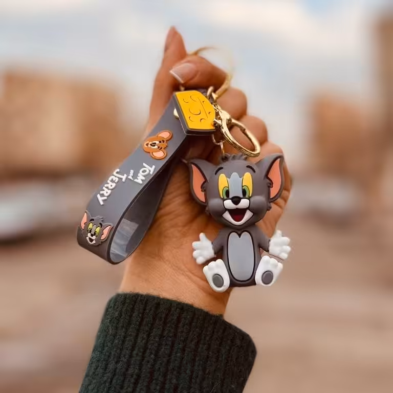 جاکلیدی سیلیکونی شکل تام وجری قابل شستشو 