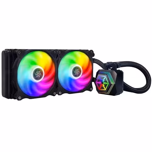 خنک کننده پردازنده سیلوراستون مدل PF240-ARGB