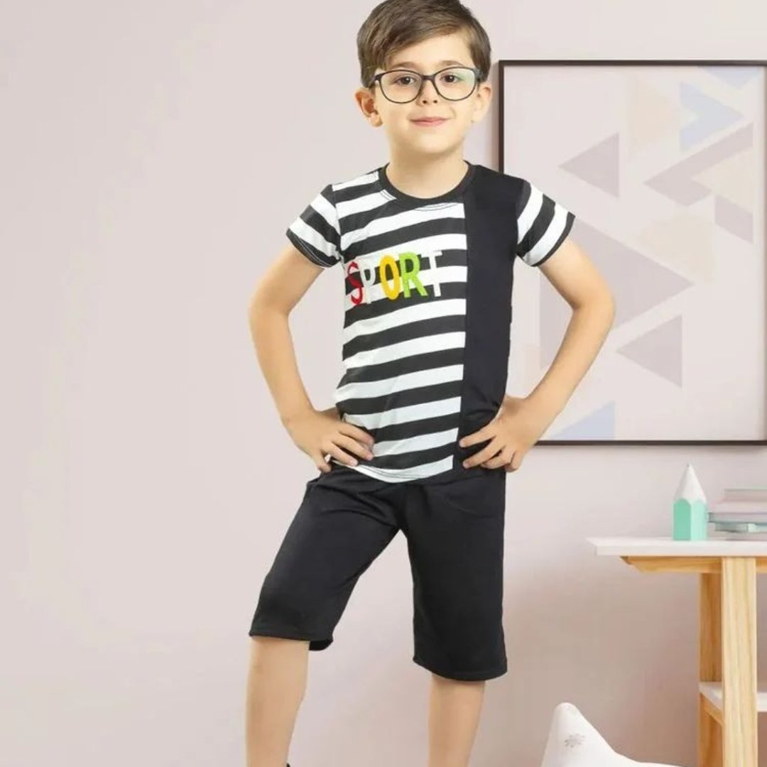 تیشرت شلوارک پسرانه  