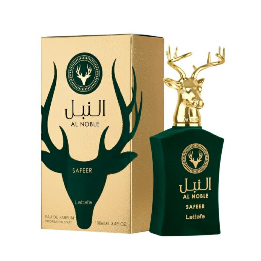 ادکلن النبل سفیر  لطافه رایحه تند و چوبی و گیاهی الهام گرفته از ادکلن نوبل سافری