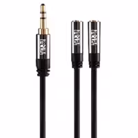 تبدیل AUX یک به دو مادگی KNETPLUS C1005 با گارانتی 36 ماهه