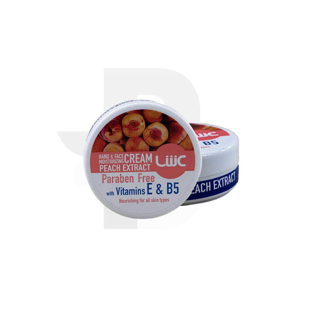 کرم مرطوب کننده دست و صورت عش با عصاره هلو