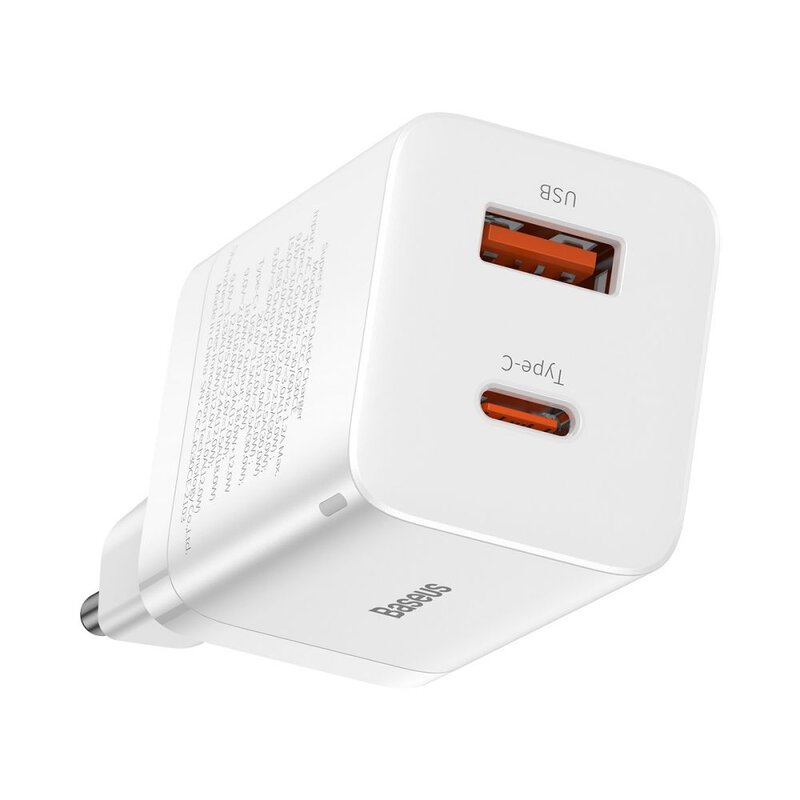شارژر دیواری باسئوس 30W مدل CCSUPP-E02