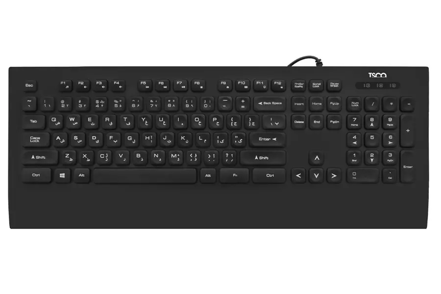 کیبورد باسیم تسکو مدل TK8027 - امین 24 امانت دار اعتماد شما