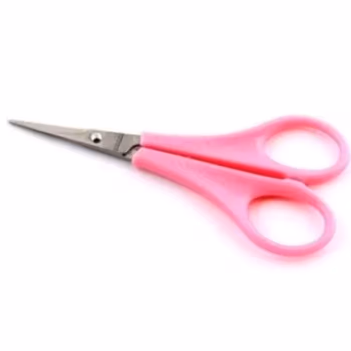 قیچی ابرو  قیچی اصلاح مارک ژانومه اصل  سر  صاف اصلی قیچی سیبیل کوچک 