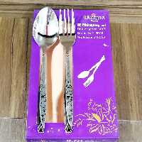 قاشق و چنگال استیل یونیک اصل با کیفیتی عالی و با ضمانت ثبات رنگ