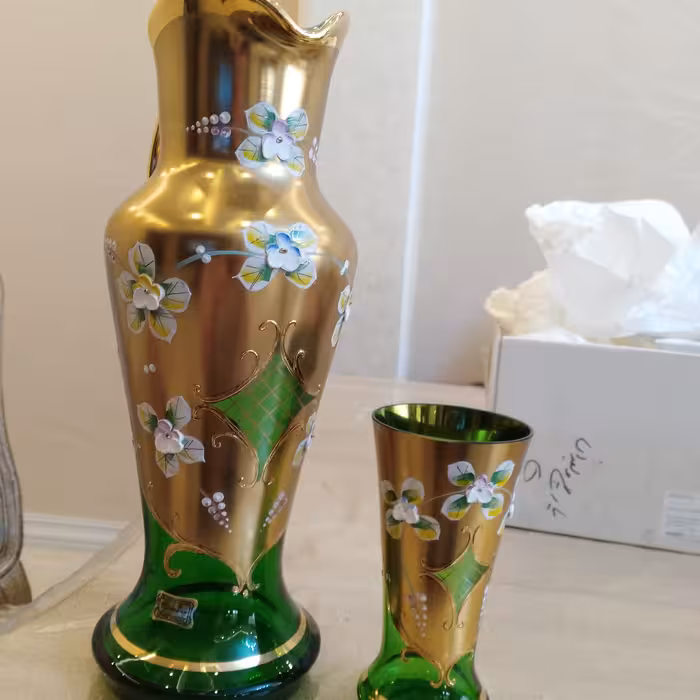 پارچ و لیوان اگرمن