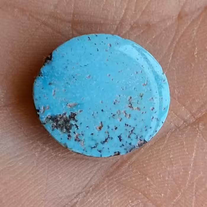 نگین فیروزه نیشابور آبی دیدنییی خوش رنگ و بسیار فاخر
کاملا طبیعی
سایز درشت بی نظیییر
