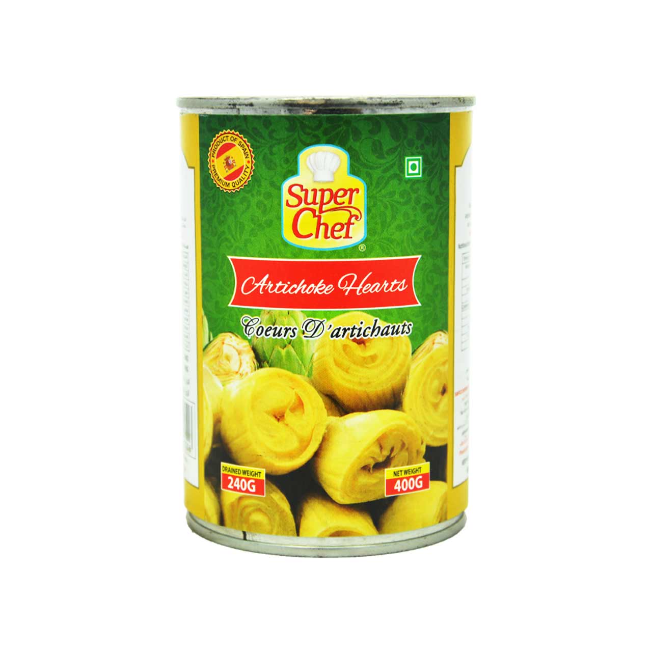 کنسرو آرتیشو 400 گرم سوپر شف - super chef