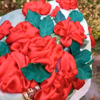 تابلوی روباندوزی شده سایز 35 در45 