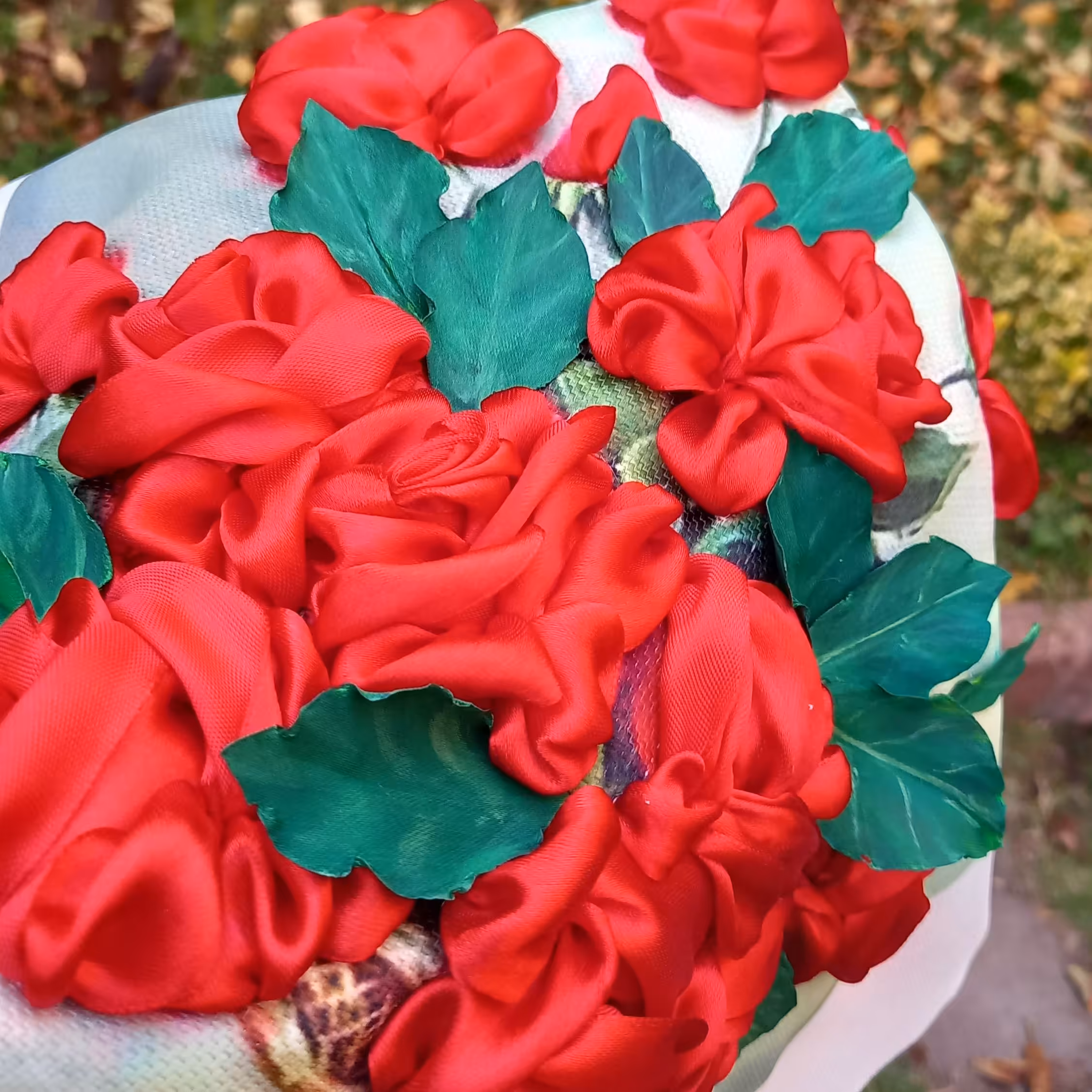 تابلوی روباندوزی شده سایز 35 در45 