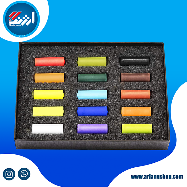 پاستل گچی نیمه رامبراند 15 رنگ