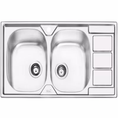 سینک ظرفشویی 2051 توکار ایلیا استیل