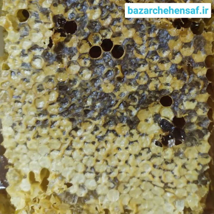 عسل طبیعی (موم دار)