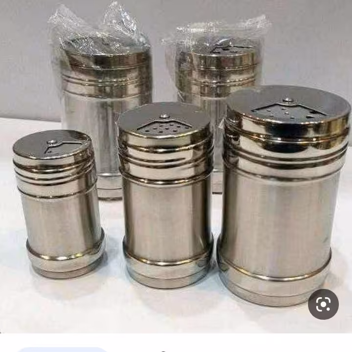 ادویه پاش 3 عددی استیل