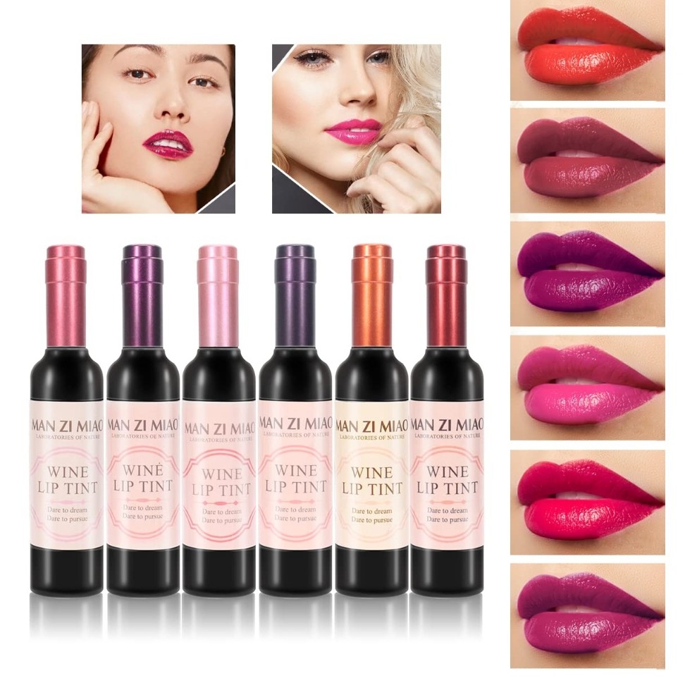 تینت لب شامپاینی دو کاره اصل tinet lip gloss رژگونه مایع و رژلب 24 ساعته رژ لب استخری تینتلب رژ مایع روژلب ضدآببگ برق لب