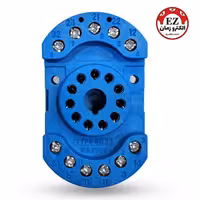 سوکت (پایه) رله شیشه ای 11 پایه پارس فانال مدل PF-11PIN