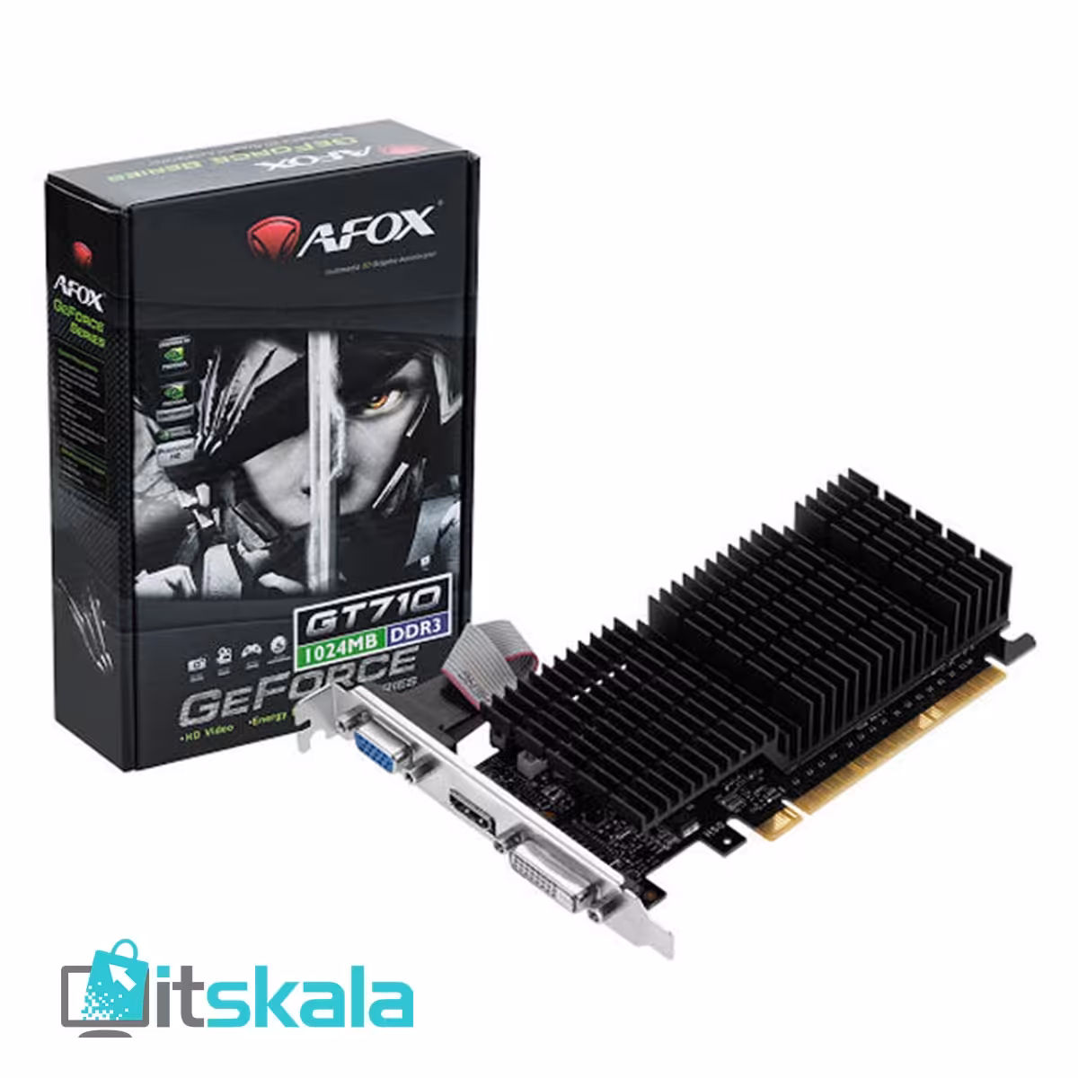 قیمت و خرید کارت گرافیک ای فاکس مدل GT710 2GB DDR3 | ITSKALA