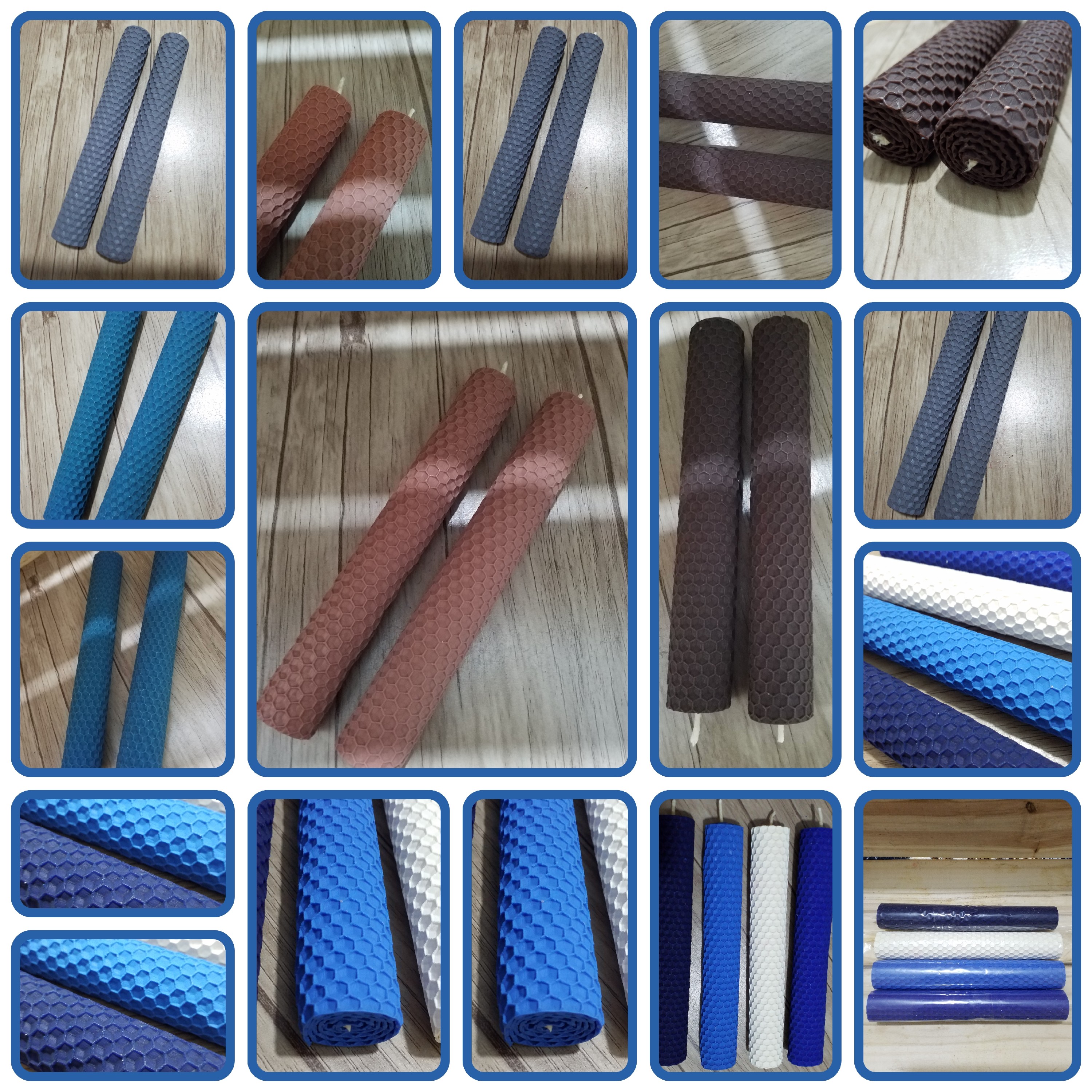 شمع بیزوکس موم عسل ارتفاع 18 قطر 5و2 سانتیمتر