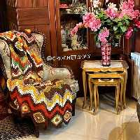 شال مبل دست بافت