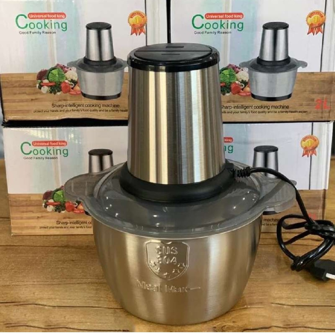 خردکن کوکینگ بدنه فلزی 2لیتر 850 وات Cooking