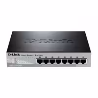 D-Link DES-1210-08P 8-Port Fast Ethernet Smart Switch