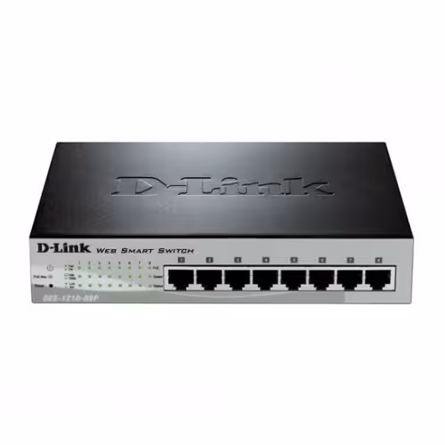 D-Link DES-1210-08P 8-Port Fast Ethernet Smart Switch