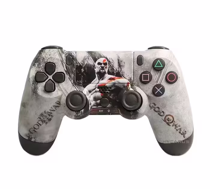 دسته بازی ps4 های کپی طرح Kratos silver