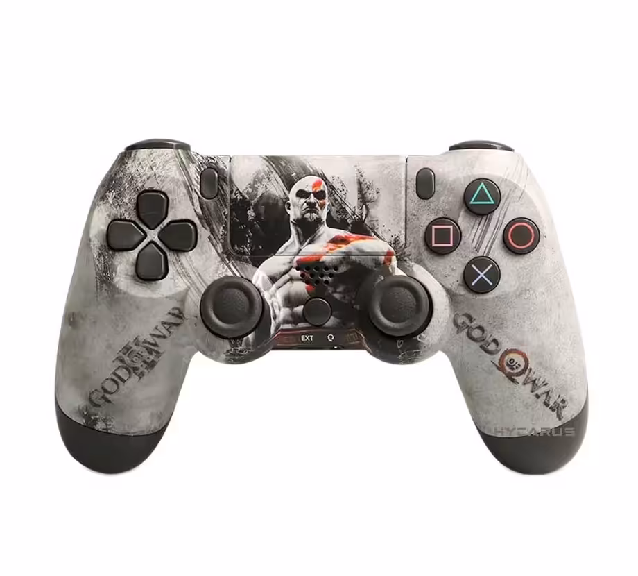 دسته بازی ps4 های کپی طرح Kratos silver