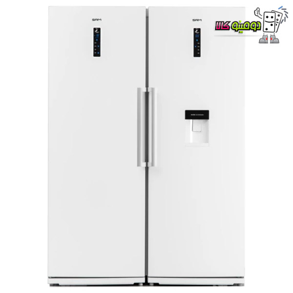 خرید یخچال فریزر دو قلو 40 فوت سام مدل RR50-RZ50 - دومینو کالا