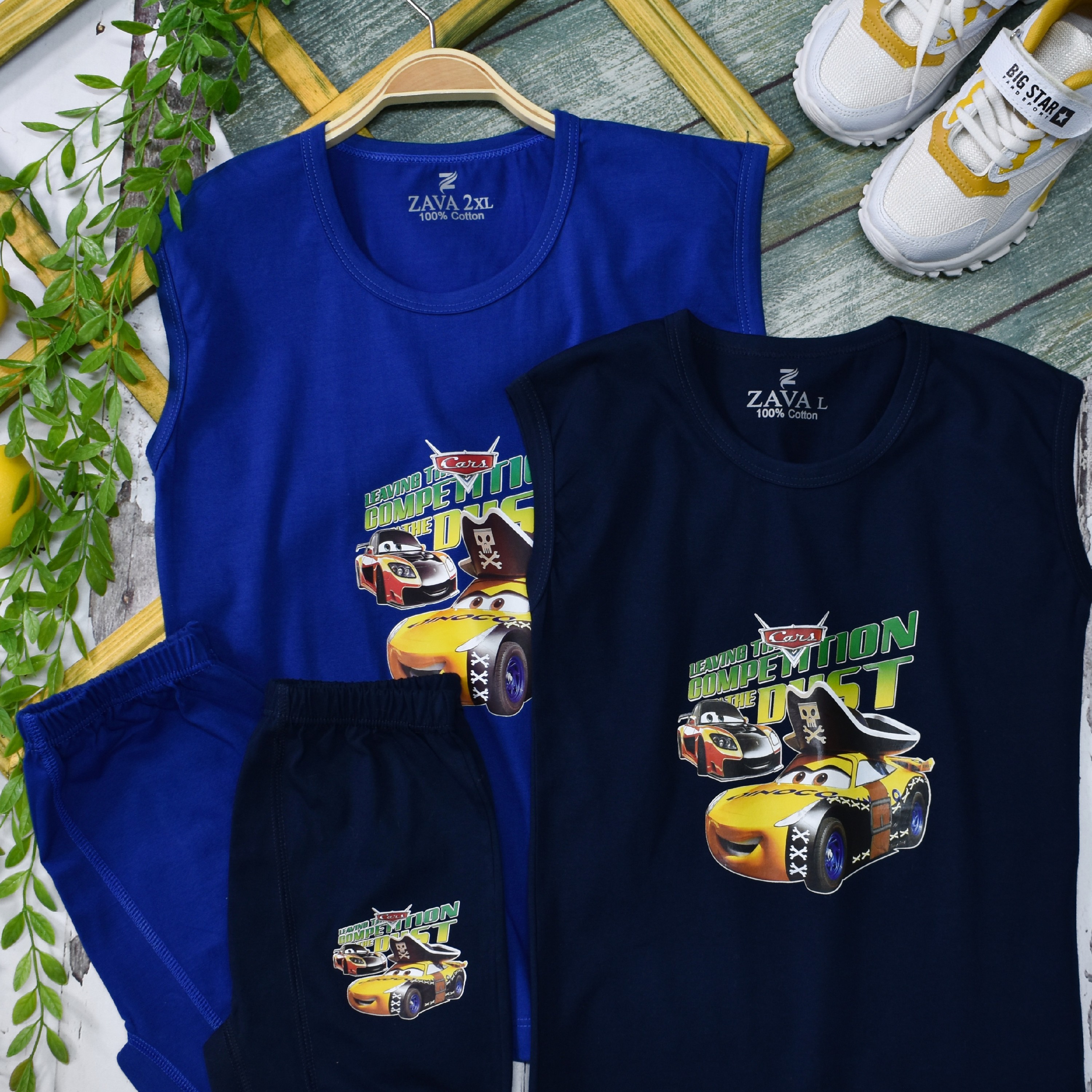 تاپ وشلوارک پسرانه ماشین