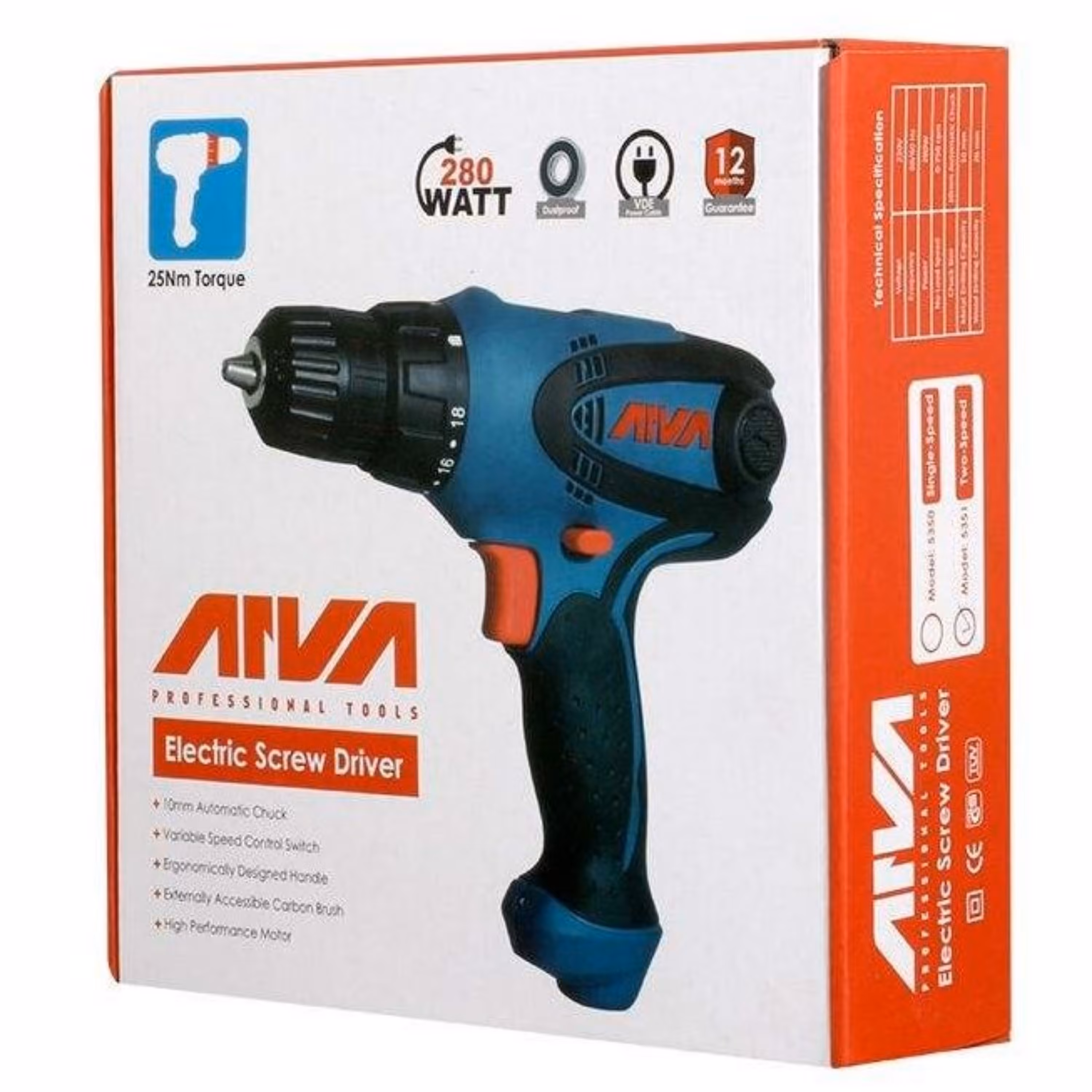 دریل پیچ گوشتی آروا مدل 5351