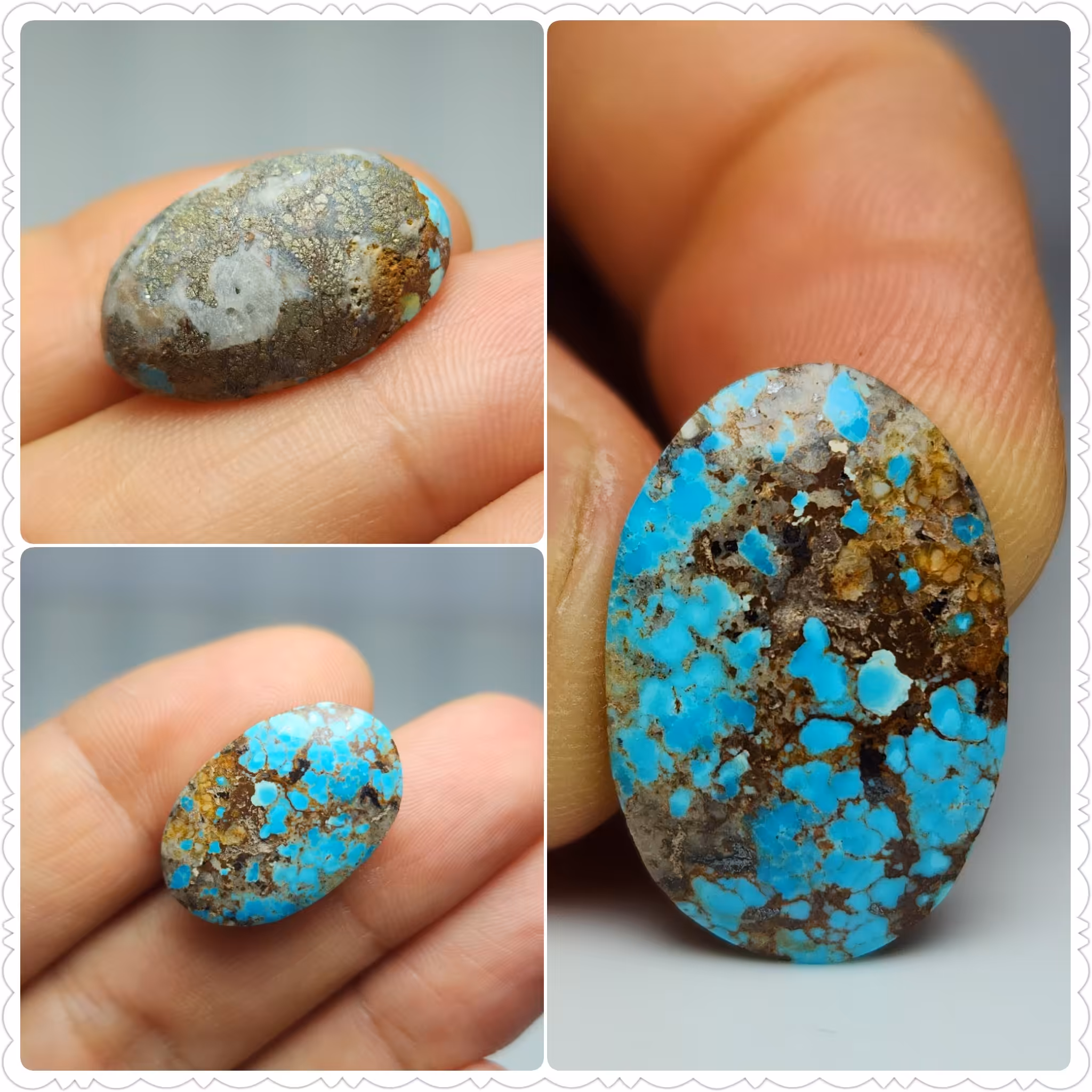 نگین فیروزه شجر نیشابوری اصیل نیشابوری