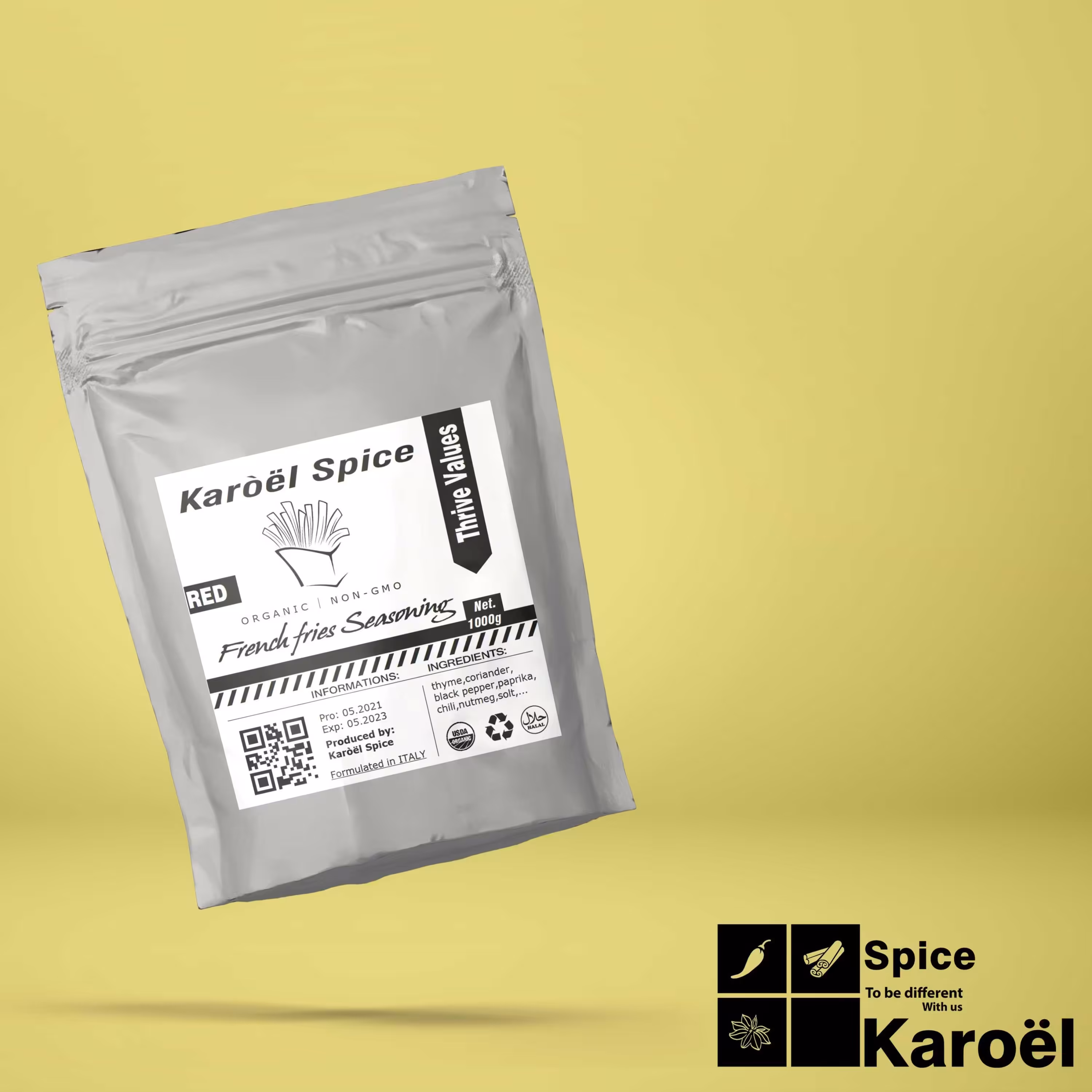 چاشنی سیب زمینی قرمز کچاپ چیلی