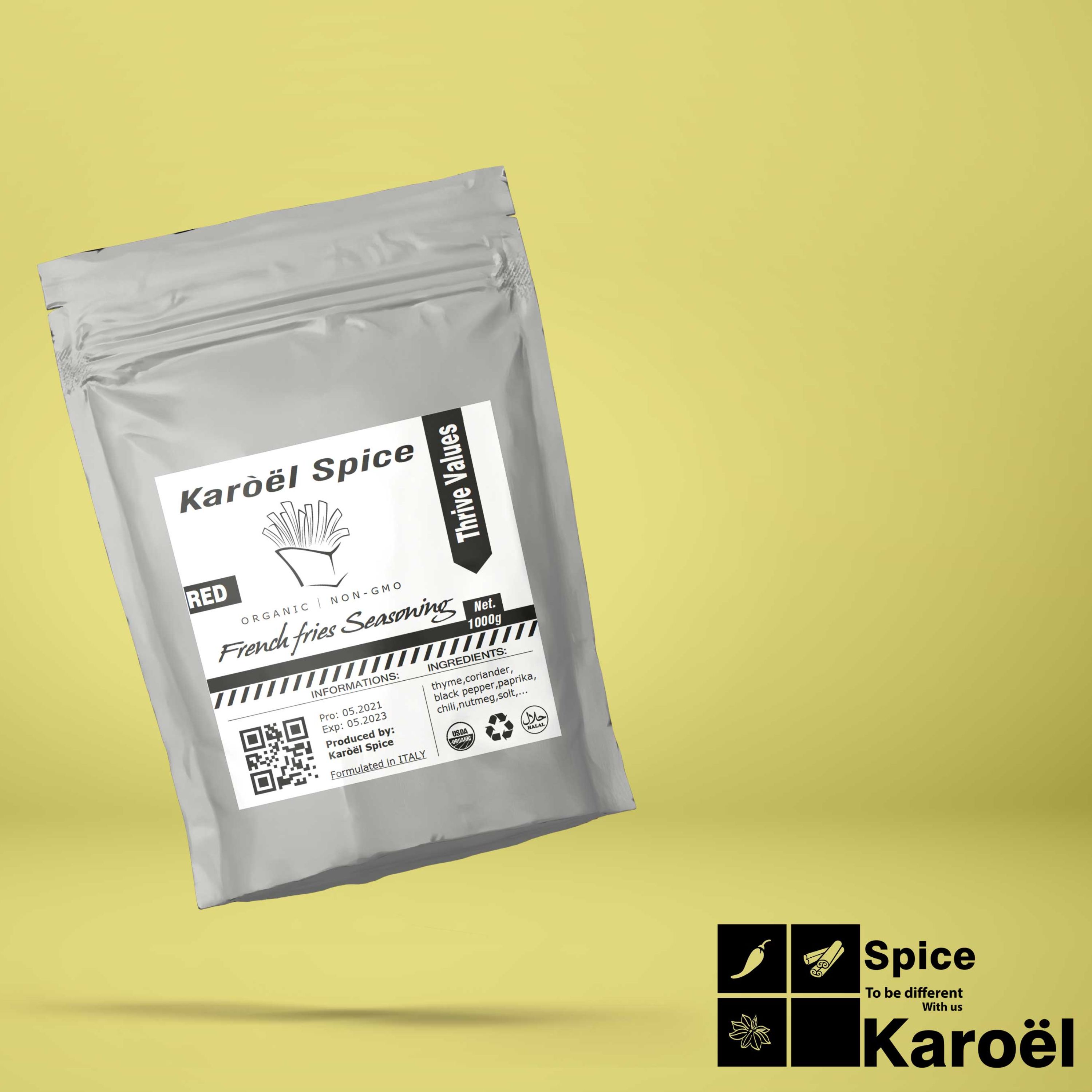 چاشنی سیب زمینی قرمز کچاپ چیلی