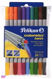 ماژیک نقاشی دوقلو Colorella Twin 949511 بسته 20 رنگ