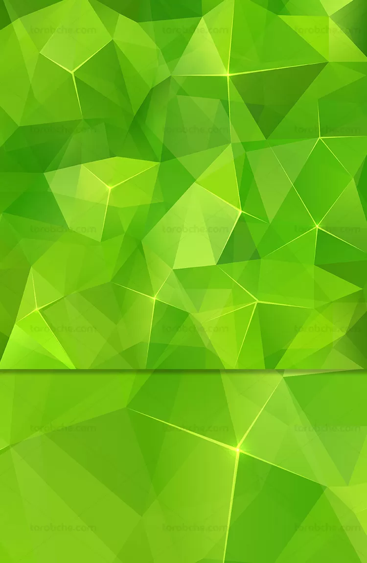 طرح پس زمینه انتزاعی سبز | گرافیک با طعم تربچه