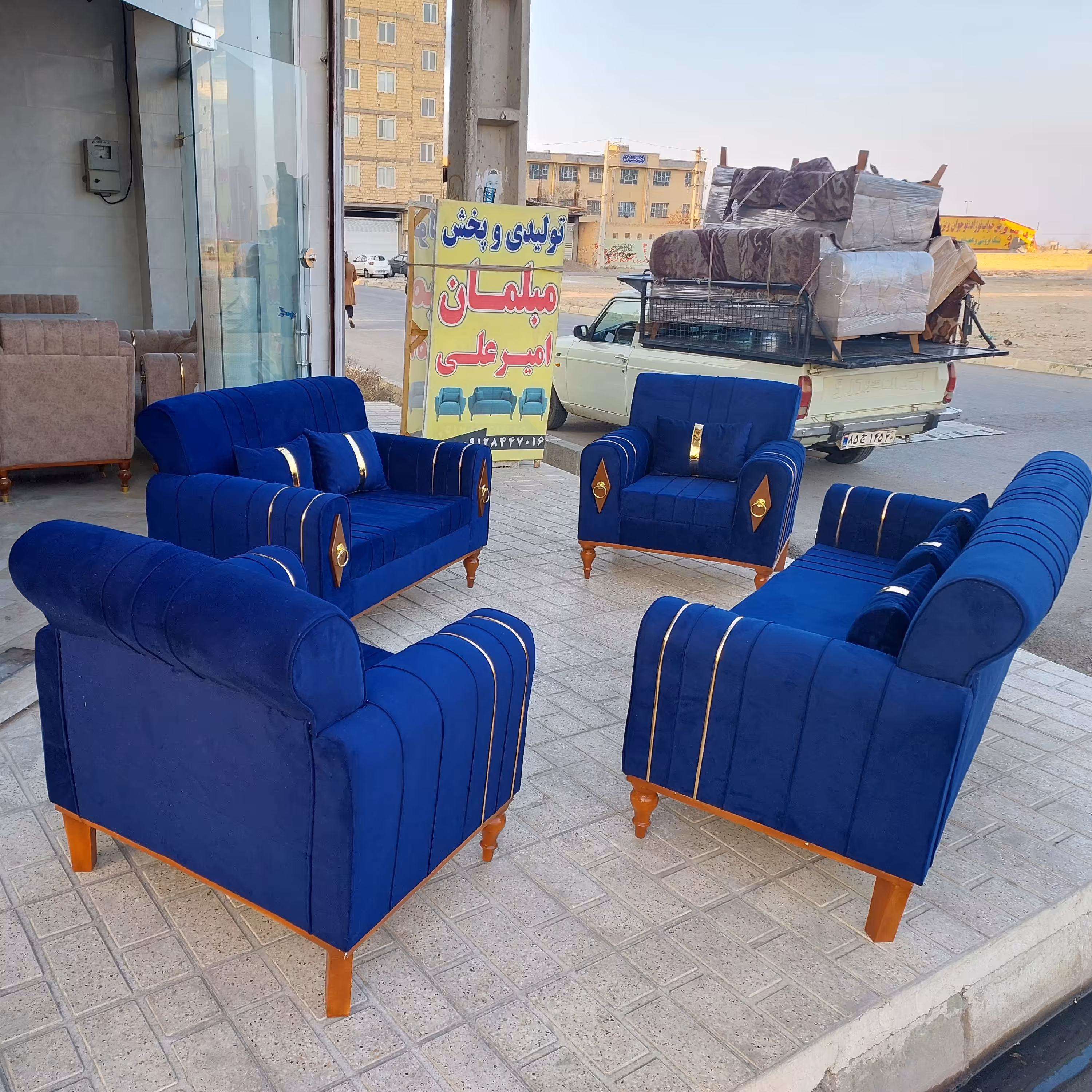 مبل راحتی مدل اسکارلت نیو