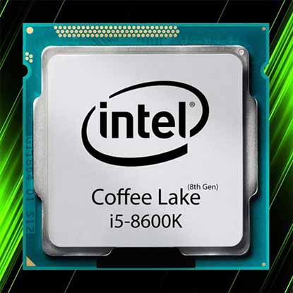 خرید پردازنده بدون باکس اینتل Intel Core i5-8600K Coffee Lake با بهترین قیمت