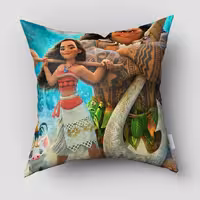 کوسن مخمل چاپی طرح پرنسس مونا PK-2859a