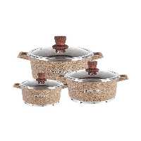 سرویس قابلمه 6 پارچه زیو مدل Z-8400-22 | ژینال
