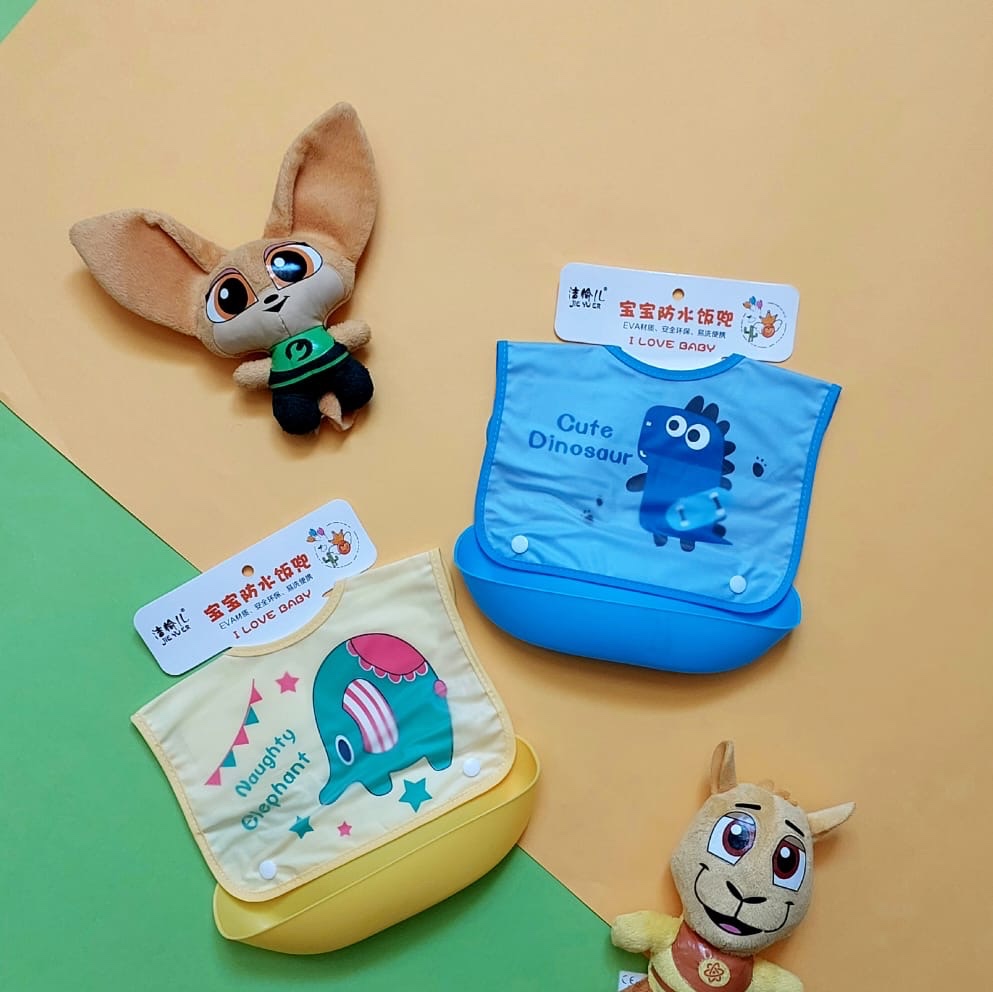 پیشبند وارداتی کودک دارای کاسه جداشونده