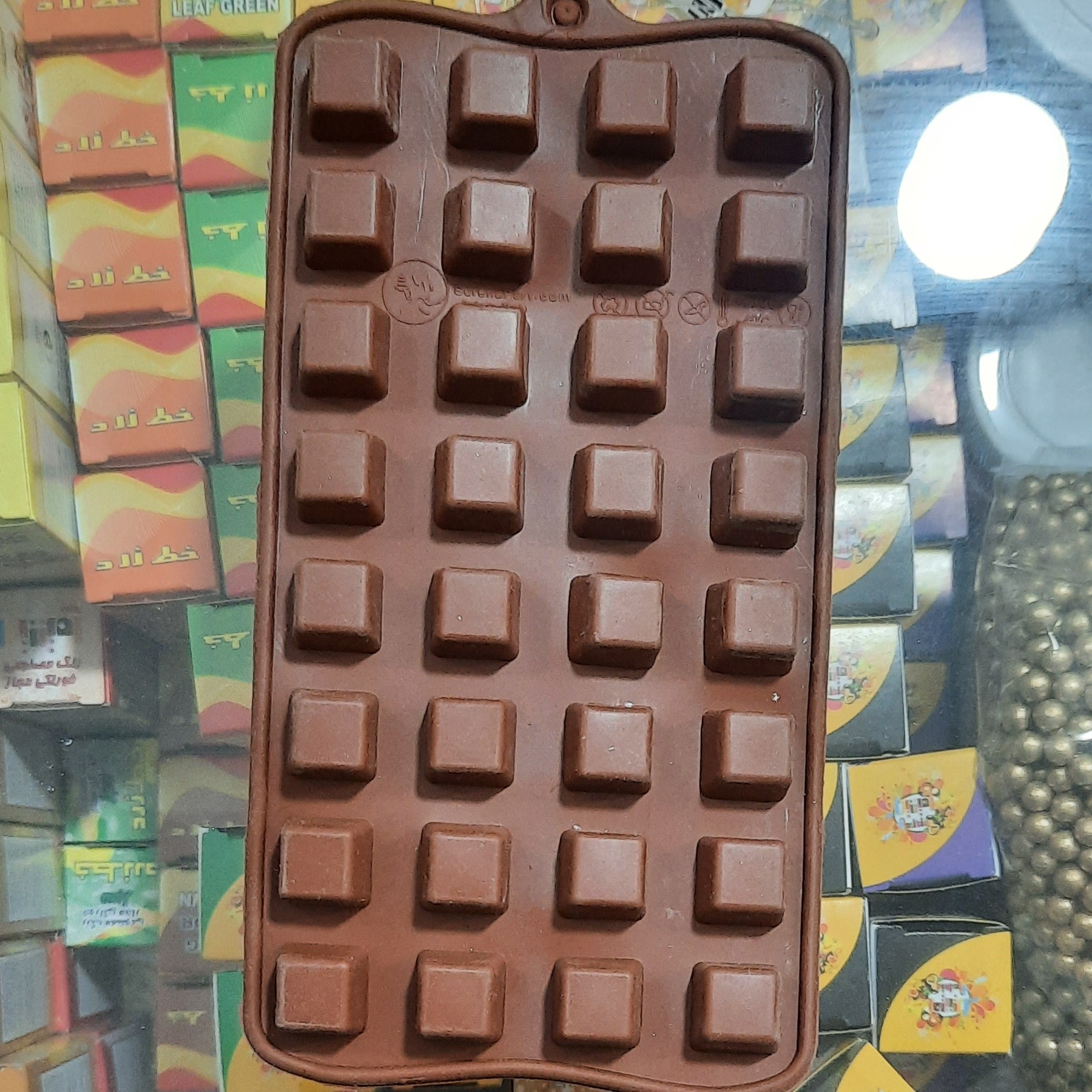 قالب شکلات مربع