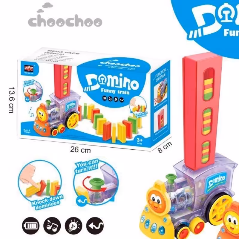 اسباب بازی قطار دومینو چین (پس کرایه)