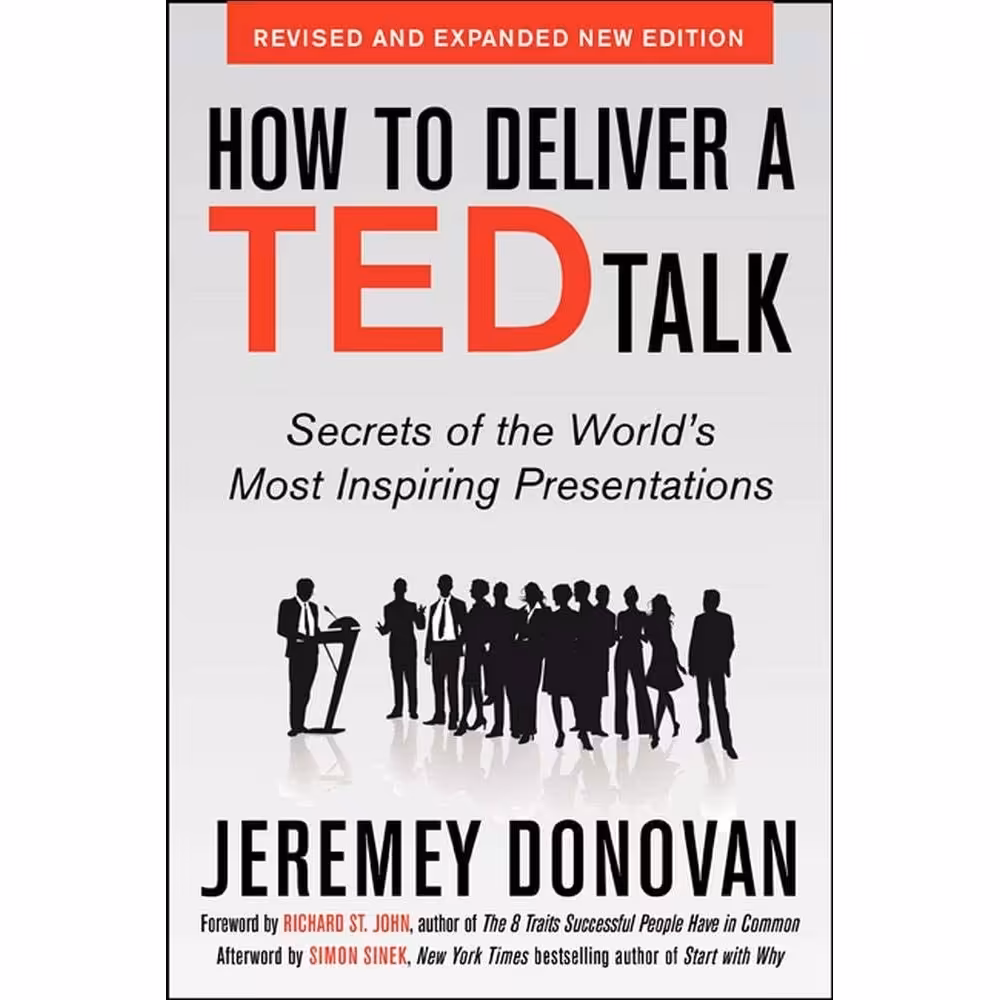 کتاب زبان اصلی How to Deliver a TED Talk اثر Jeremey Donovan