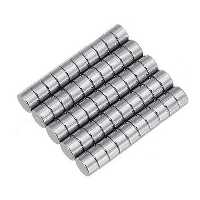 آهنربا نئودیمیوم سوپر مگنت دیسک سایز 3x2mm میلیمتر  بسته 50 عددی