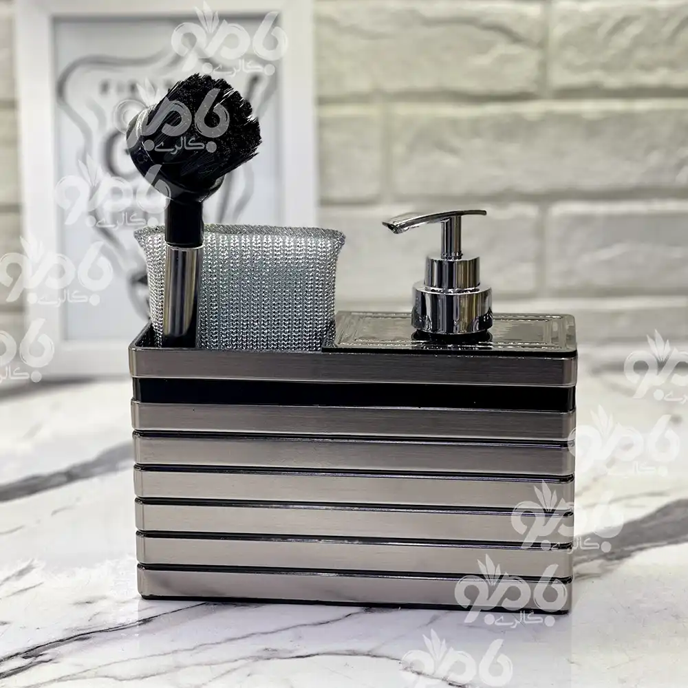 ست سینک 4گوش سیلور بازن 6087