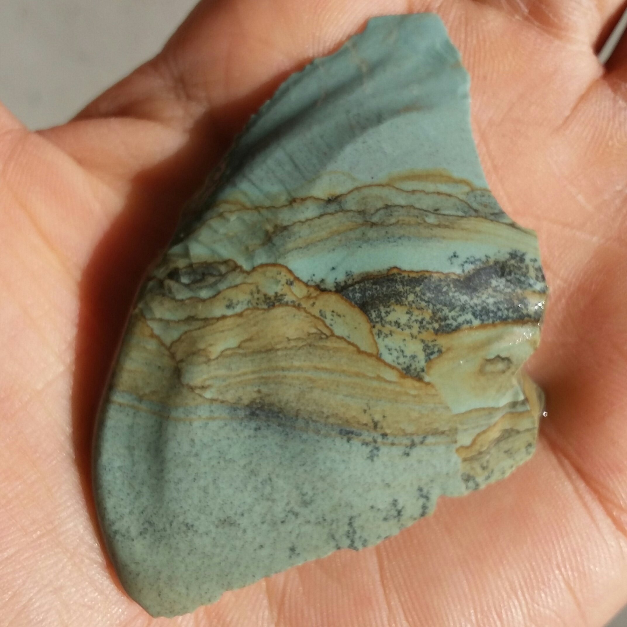 سنگ راف جاسپر منظره بسیار کمیاب خاص خارق العاده 100 در صد طبیعی چشم نواز شاهکارر خلقت
تصویر از 2 طرف نمونه
