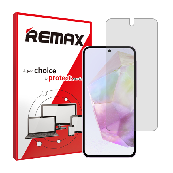 گلس سامسونگ Galaxy A35 مدل شفاف برند ریمکس کد S