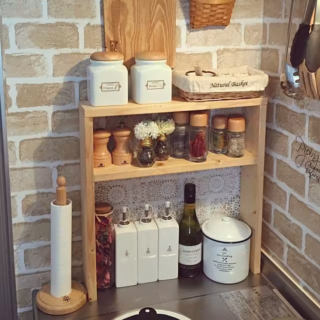 استند ادویه چوبی